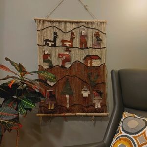 Vintage Peruvian Tapestry (Made in Peru)